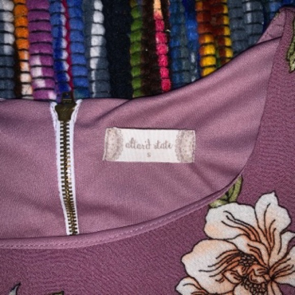 Altered State Purple Casual Floral Dress - Picture 2 of 4